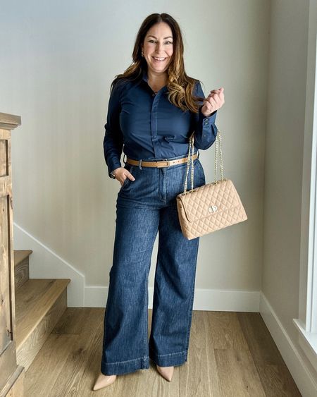Midsize Work Outfit

Fit tips: spanx top size up if inbetween, L // jeans size up, 32

Midsize workwear  business casual  summer outfit  summer fashion  workwear  midsize fashion  midsize outfit  the recruiter mom  

#LTKStyleTip #LTKWorkwear #LTKMidsize