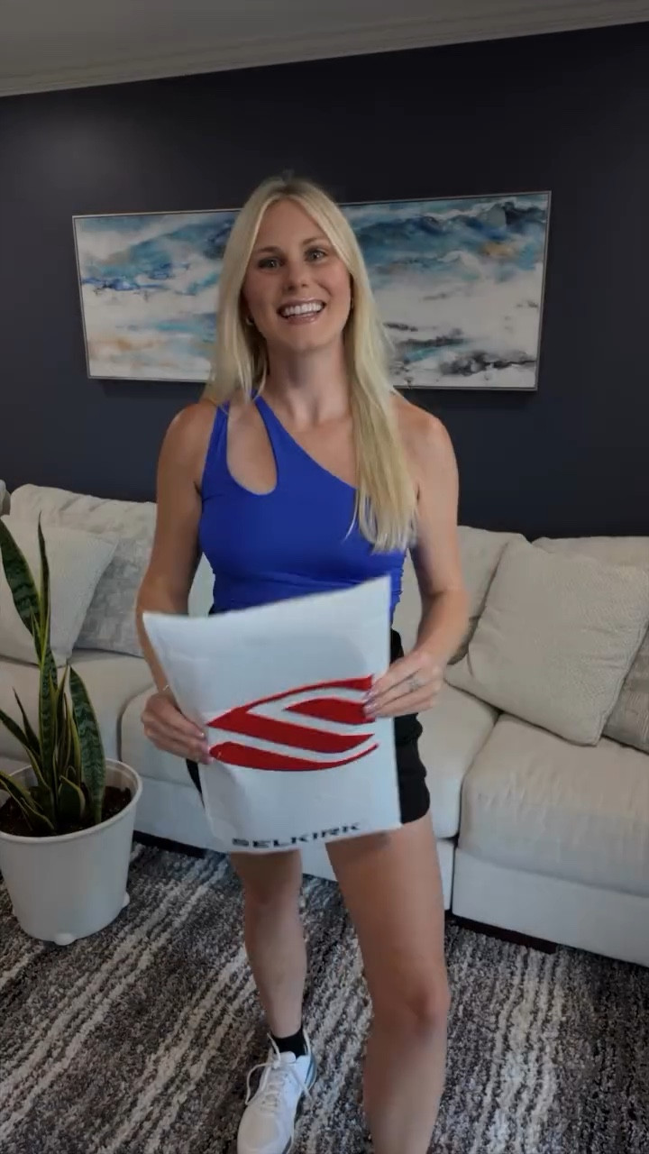 When your new paddle comes in the mail 🤩

I love a gritty paddle with some power behind it, but I also need a bit of control. The Selkirk Labs 006 is my perfect match! 

What's your go to paddle? Let me know in the comments below 🙌

If you're looking to buy new @selkirksport paddles or gear, use ADV-CKENDALL at checkout for a gift card with purchases $50+ 🫶

#pickleball #pickleballpaddle #selkirkunboxing #selkirk

#LTKFitness #LTKActive