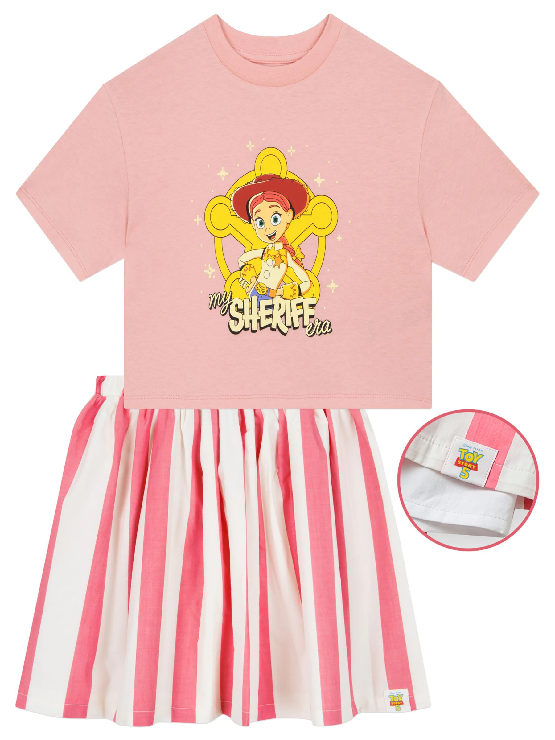 Character Character Pink Disney Toy Story T-Shirt And Skirt Set | Next US