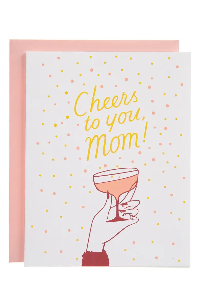 Cheers Mom Greeting Card | Nordstrom