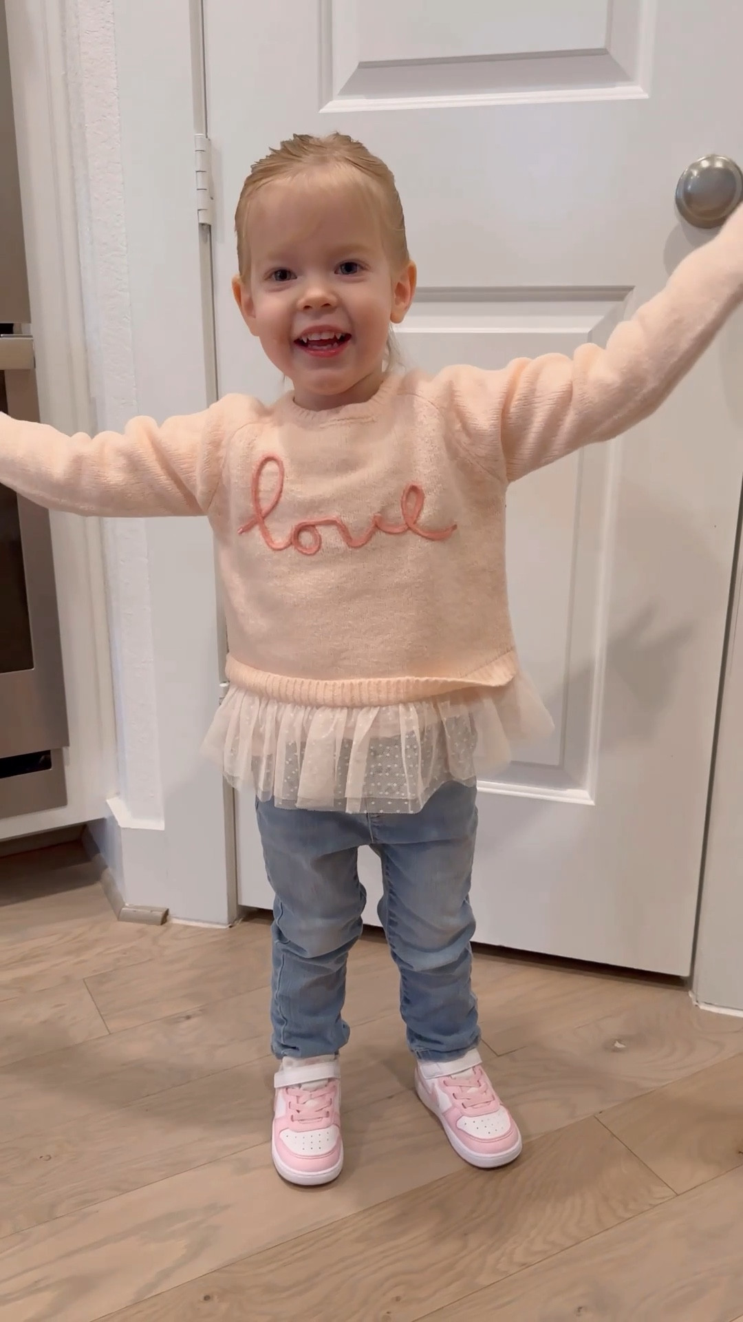 Adorable pink Valentines sweater for a little girl 💗😍

#LTKover40 #LTKSeasonal #LTKkids