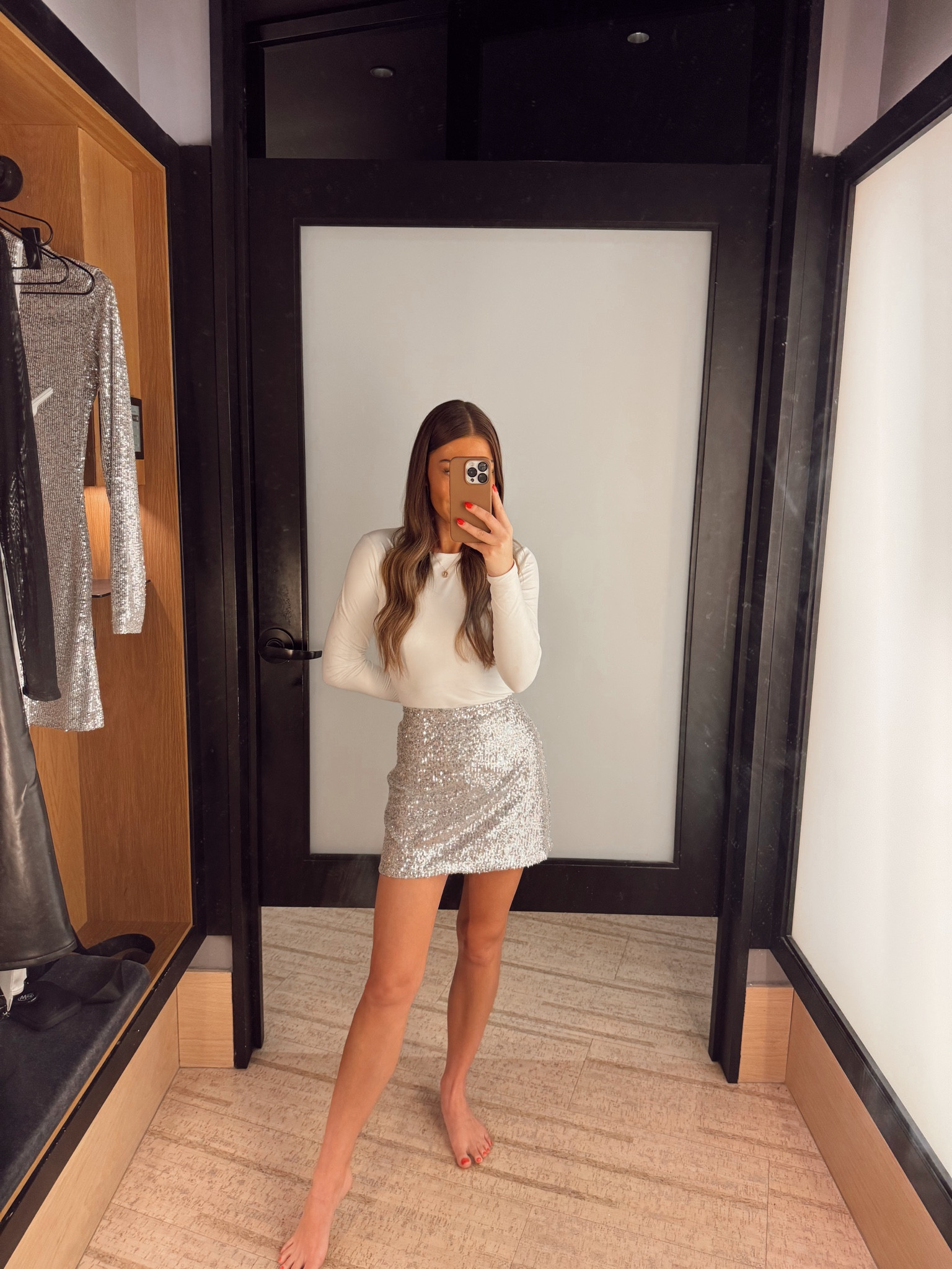 Abercrombie outfits 
Holiday party outfits
Holiday party outfit idea 
Sequin skirt
NYE outfit 
Party outfit 

#LTKparties #LTKHoliday #LTKSeasonal