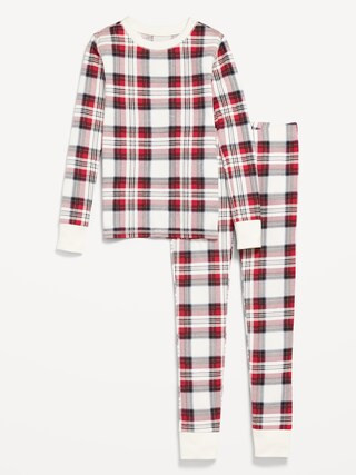 Gender-Neutral Graphic Snug-Fit Pajama Set for Kids | Old Navy (US)