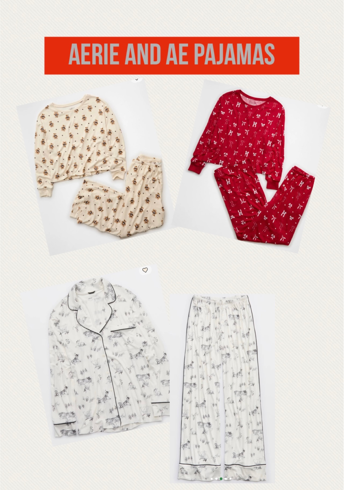 Black Friday sales
Aerie holiday pajamas 
American Eagle pajamas sets

#LTKfindsunder50 #LTKsalealert #LTKSeasonal