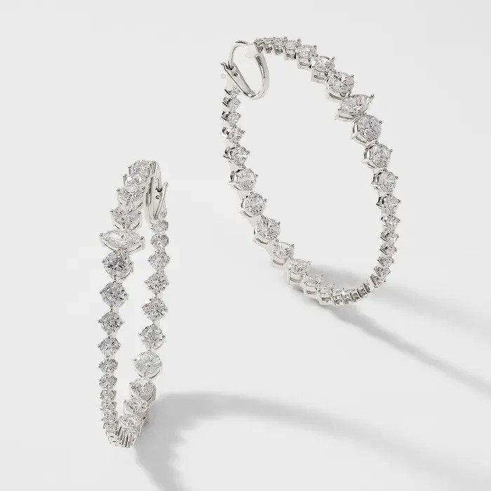 Leah Statement Hoop Earrings | Nordstrom