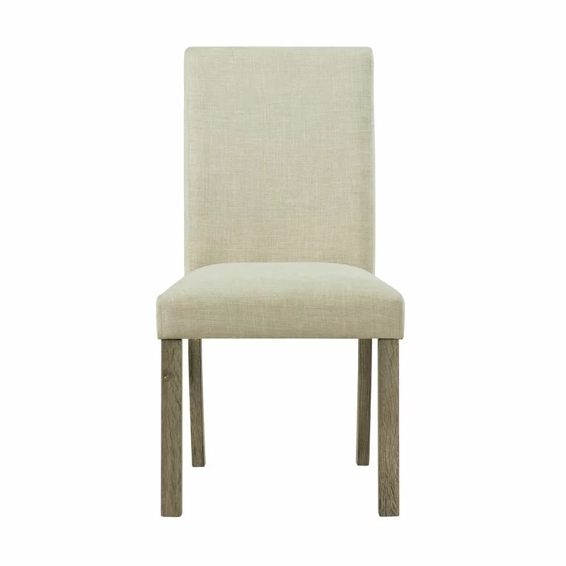 Connor Upholstered Parsons Chair in Natural | Wayfair North America
