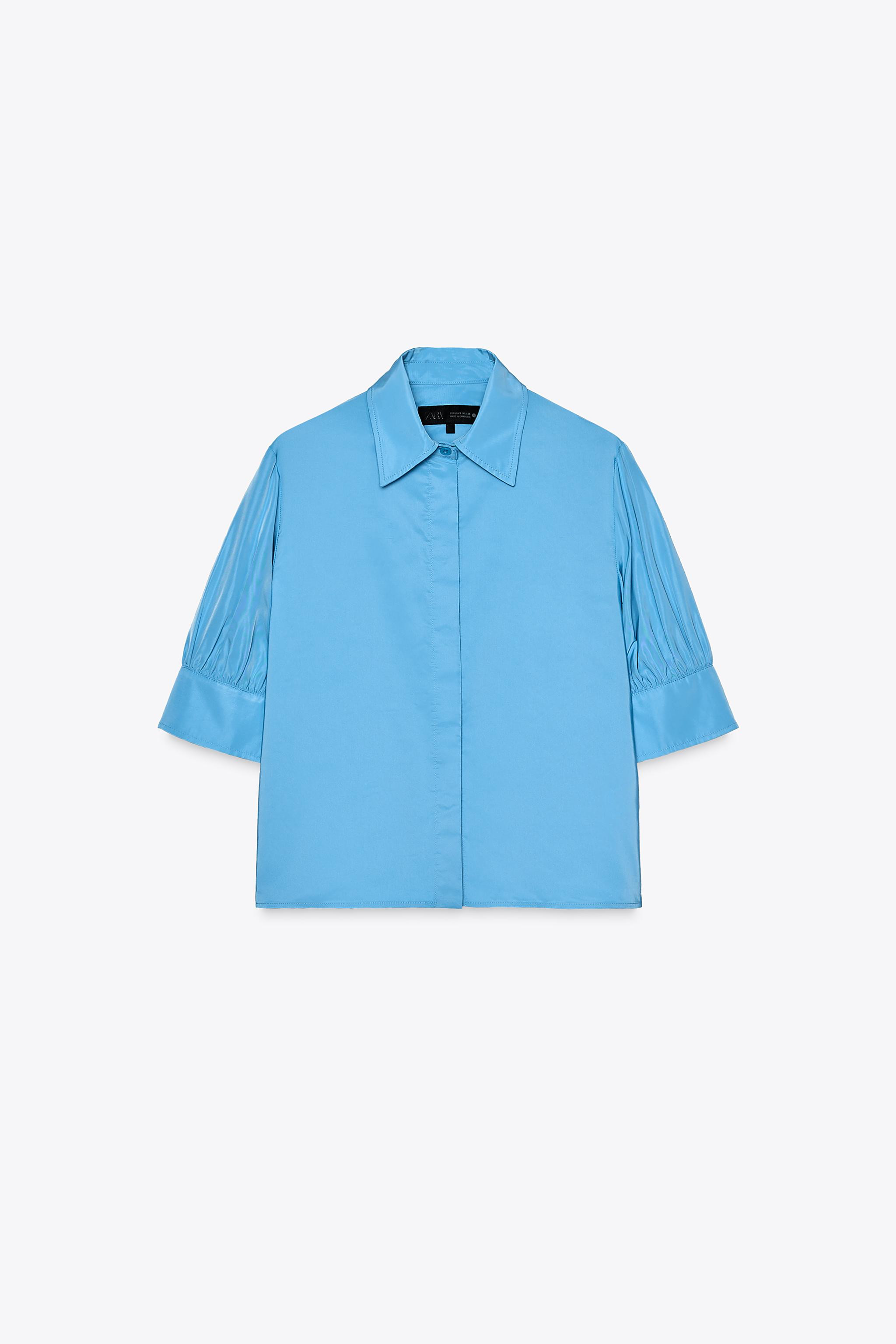ZW COLLECTION SHORT SLEEVE SHIRT | Zara US