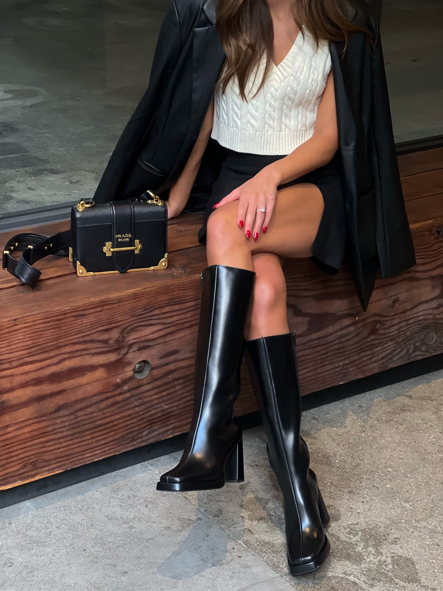 the *perfect* black boot 🖤

#LTKU #LTKshoecrush #LTKSeasonal