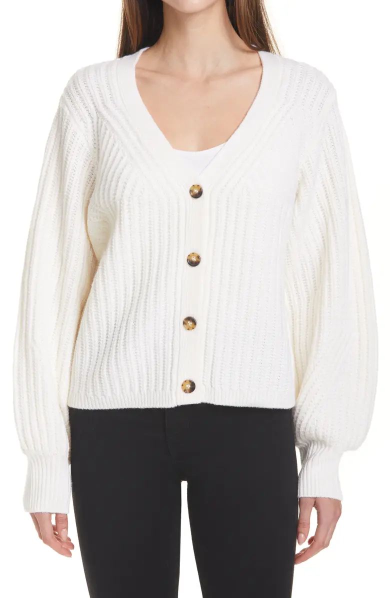 Chunky Knit Merino Wool Cardigan | Nordstrom