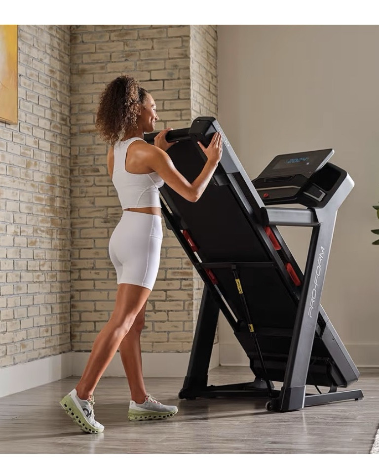 This Proform Carbon TLX Treadmill helps me stay consistent with my workouts, which in turn helps me achieve my fitness and mental health goals! I love that it’s wide, long, and sturdy enough for my 6’2” runner husband to use too and folds up to conserve space!

#LTKselfcare #LTKmomlife #LTKfitnessgoals