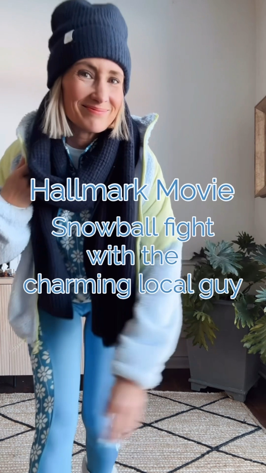 Today's Hallmark Style moment: "Snowball fight with the charming local guy." Because if you are going to be outside, you might as well look cute! 
Think playful layers, warm textures, and just enough cozy girl charm. This set also comes in brown, but these shades of blue had me! ❄️❄️❄️
Let it snow... I'm dressed for it.
comment shop for links

#LTKSaleAlert #LTKSeasonal #LTKootd