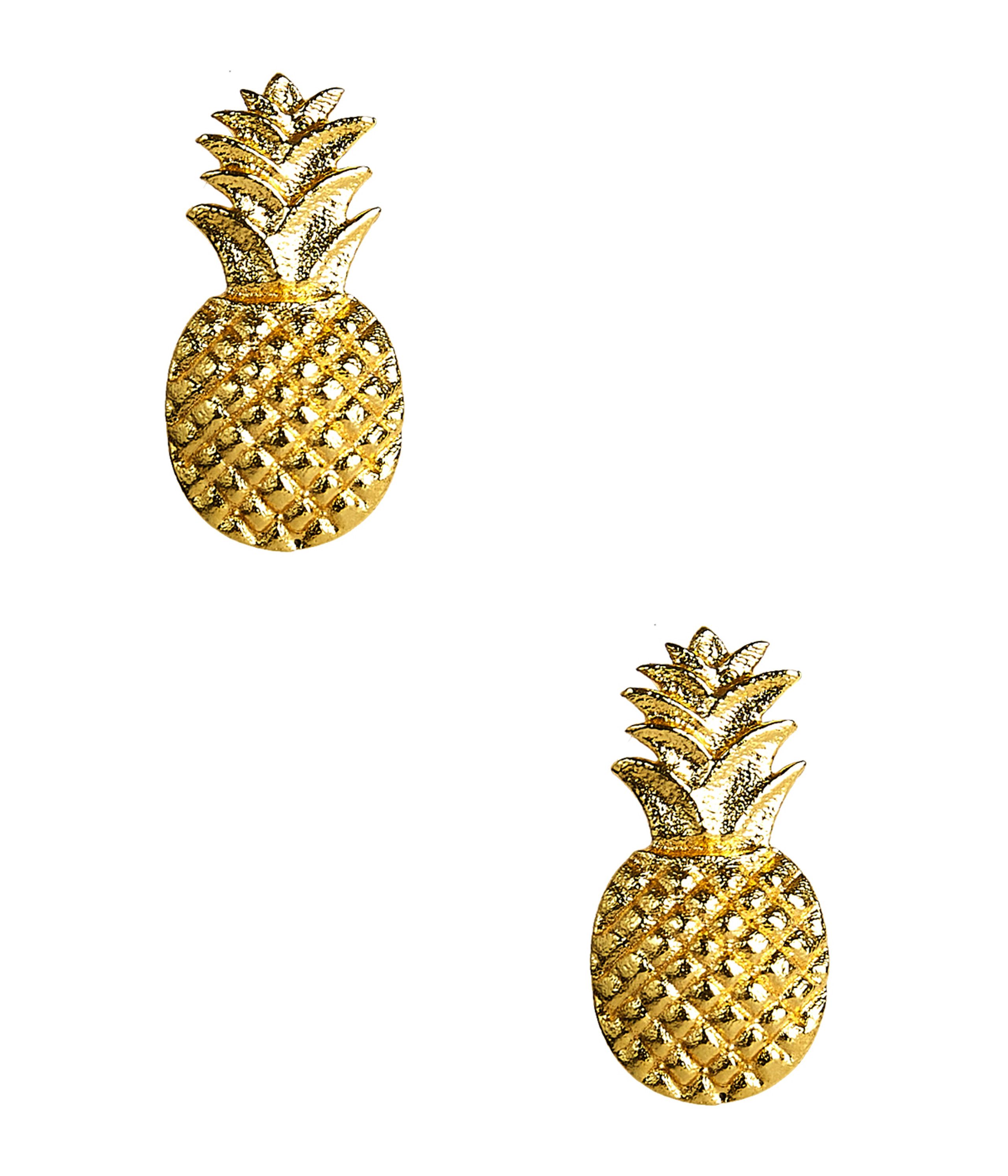 Pineapple Stud - Gold | Lisi Lerch Inc