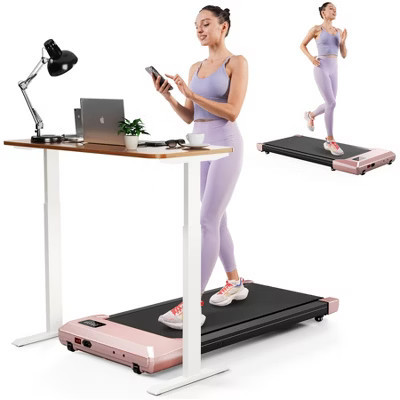 Deerrun Walking Pad Mini 14.96*31.5 In Belt Under Desk Treadmill, Running Jogging Machine with App | Target