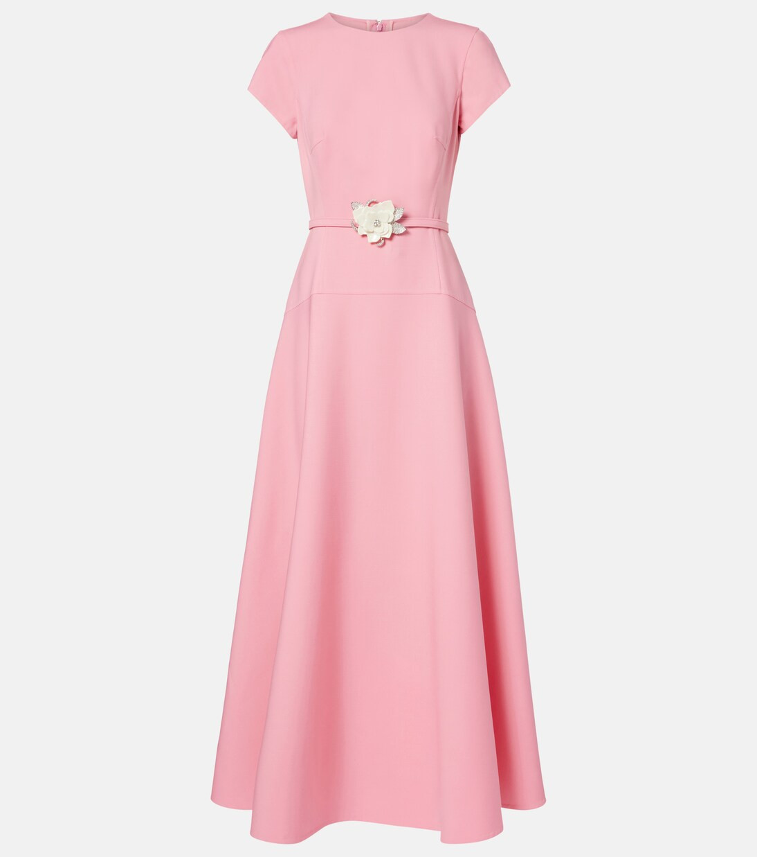 Abito lungo in misto lana | Mytheresa (IT)