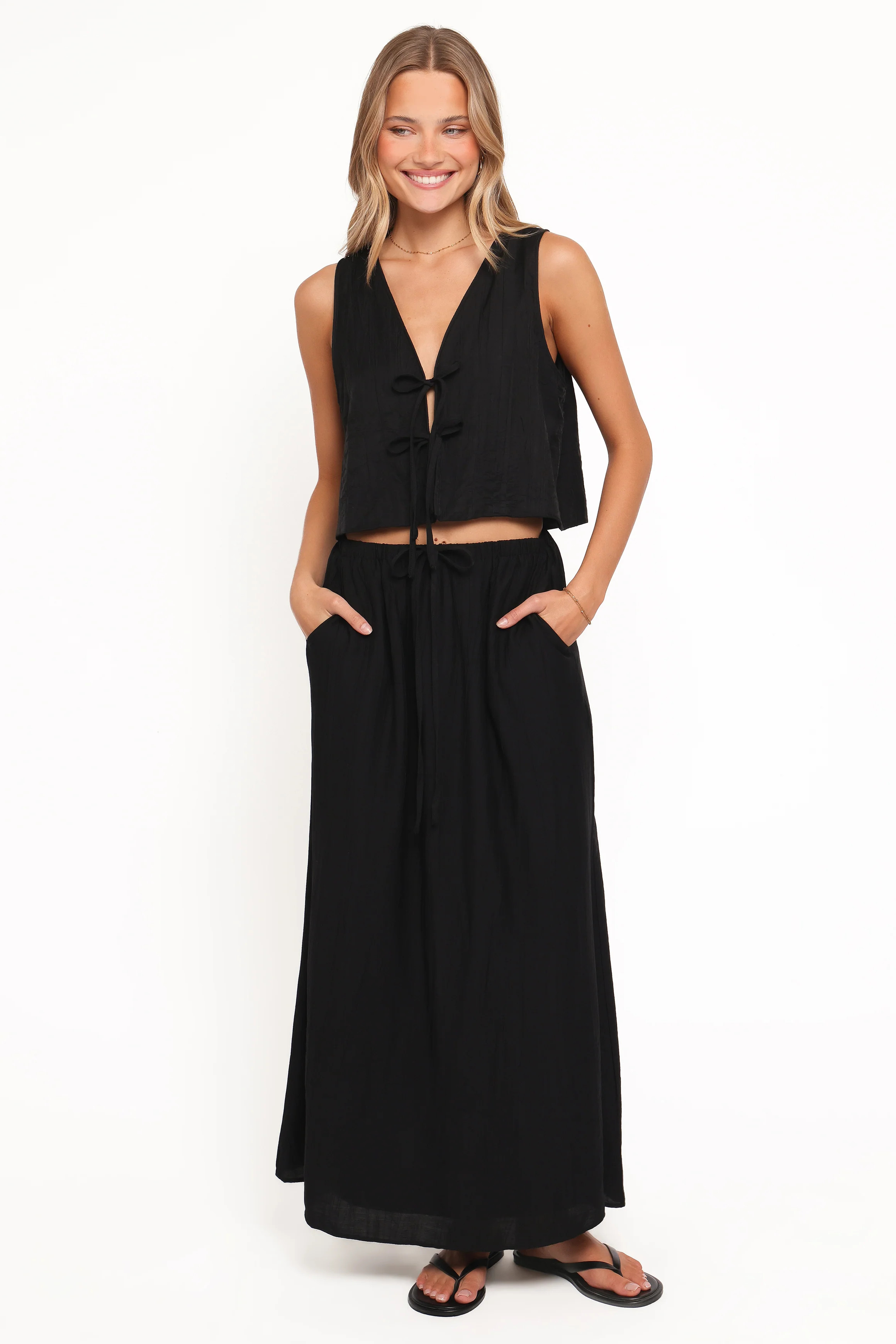 Captie Skirt Set - Black | Petal & Pup (US)