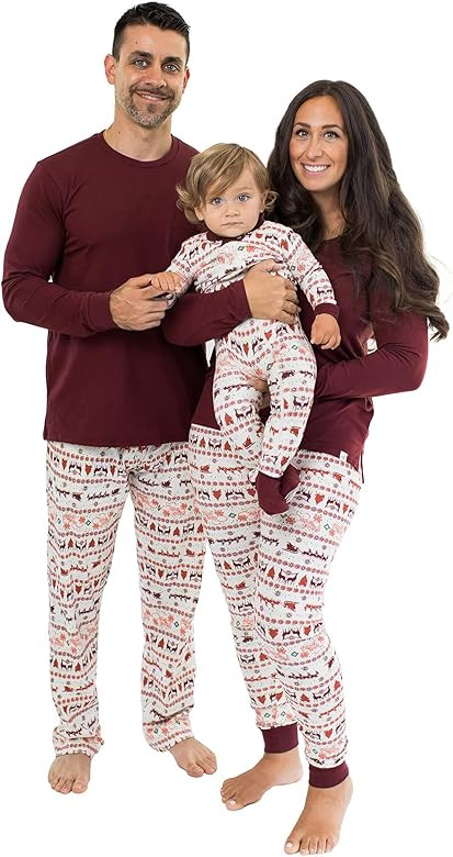 Burt’s Bees Baby Family Jammies Matching Holiday Organic Cotton Pajamas | Amazon (US)