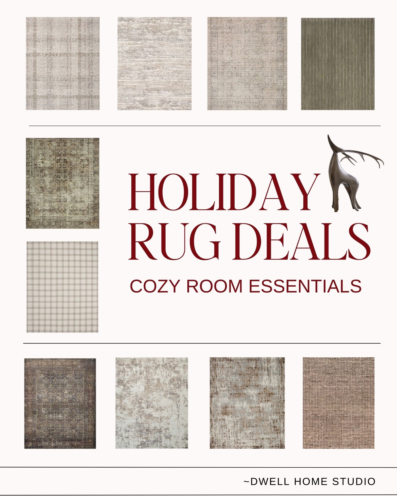 Holiday rug deals worth grabbing -warm, neutral styles that elevate any room and are perfect for winter hosting. These are all on sale and make such a big impact in living rooms, bedrooms, dining spaces, and entryways. Soft tones, timeless textures, and cozy patterns that feel high-end without the price.

neutral rug deals · holiday home refresh · winter decor on sale · cozy room essentials · modern classic rugs

#LTKSaleAlert #LTKHoliday #LTKHome