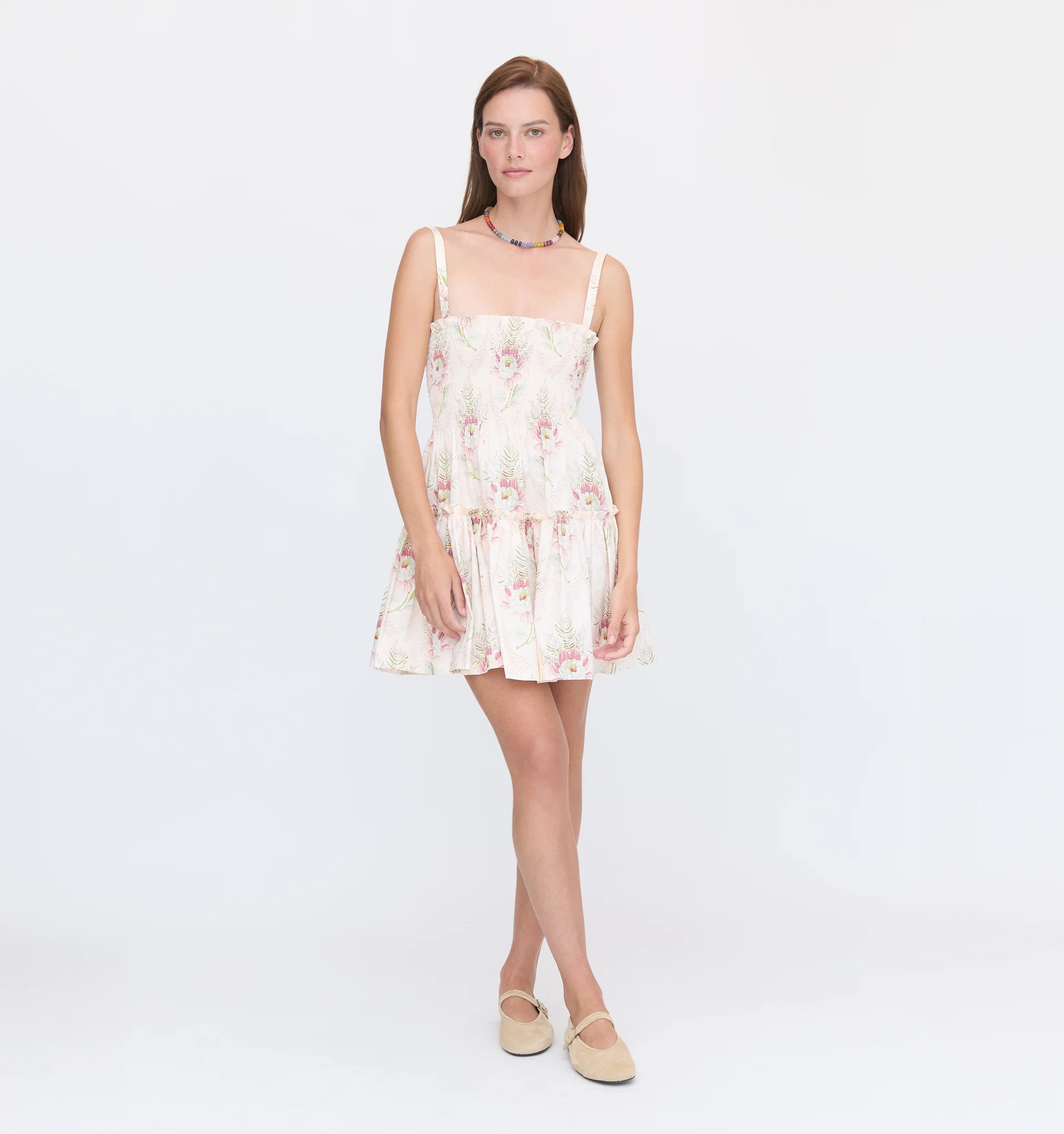 The Seraphina Mini Nap Dress - Paradise Floral | Hill House Home US