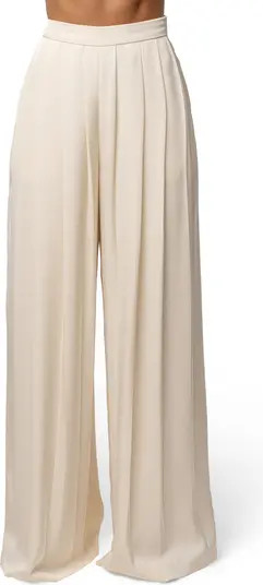 Clara Pleated Wide Leg Trousers | Nordstrom