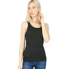 Time and Tru Women's Ribbed Tank Top, Sizes XS-XXXL | Walmart (US)
