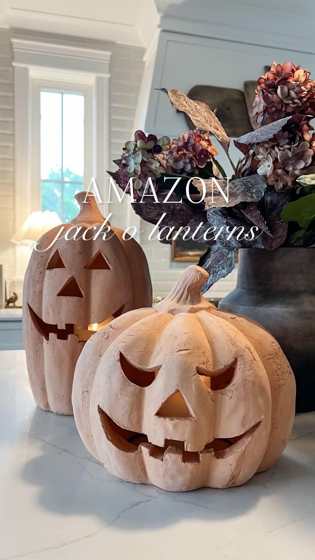Hey thanks Amazon for bringing these fun jack-o’-lanterns back for another season! They’re available in three sizes and three colors — terracotta, gray and white. So fun for fall or Halloween porches, patios or indoors. Great quality—heavy and substantial!

#LTKSeasonal #LTKHome