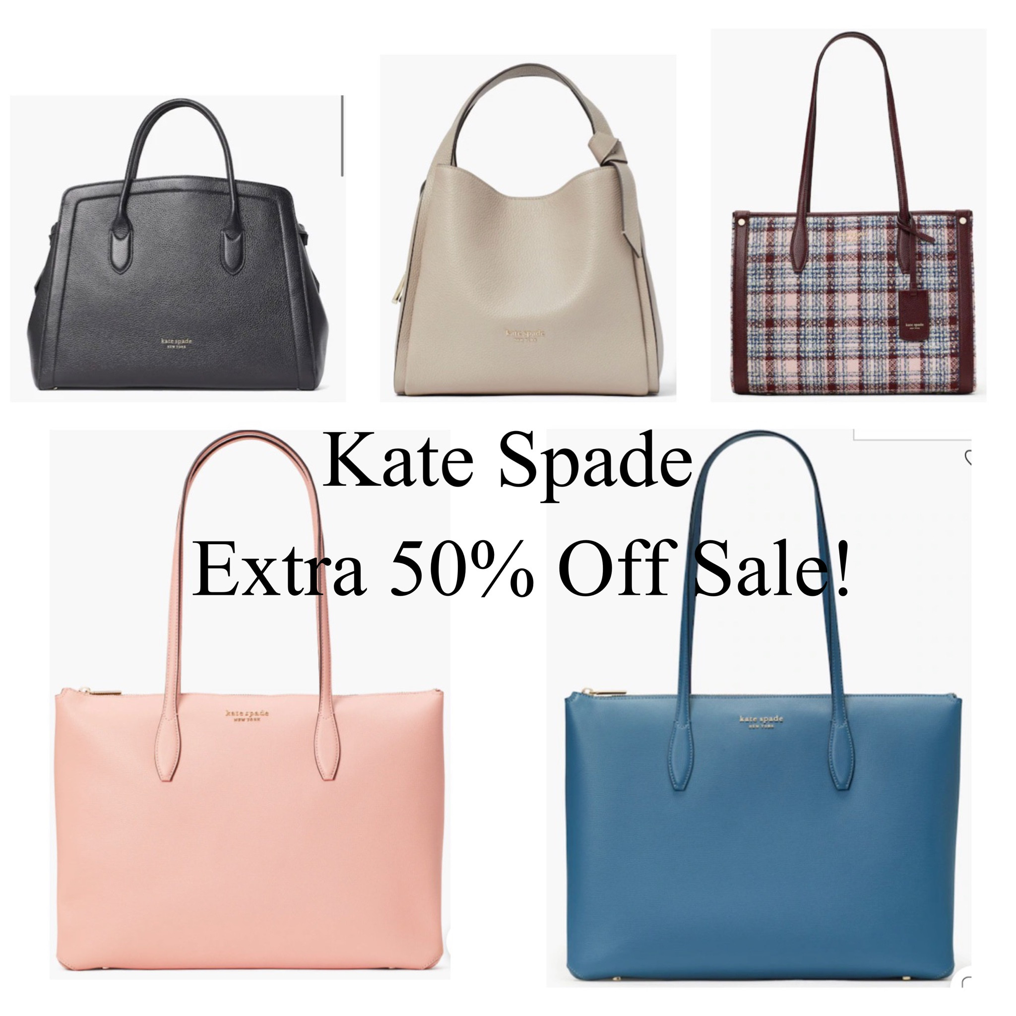 50% Off Kate Spade Bags + Free Shipping for Cyber Monday