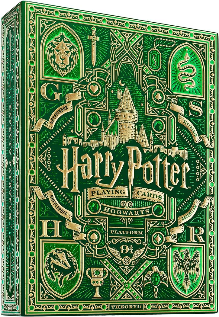 theory11 Harry Potter Playing Cards - Green (Slytherin) | Amazon (US)