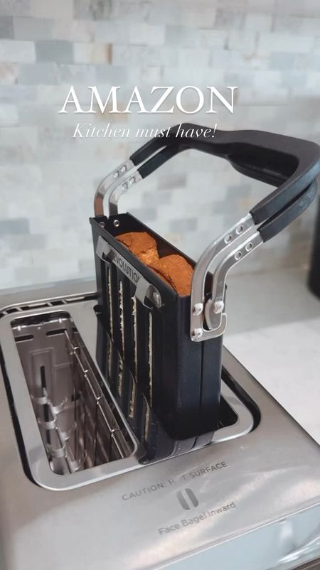 Amazon kitchen must have. The best toaster ever, you can select the type of bread, how toasted you want it, and can even make grilled sandwiches with it.


#LTKVideo #LTKhome #LTKU