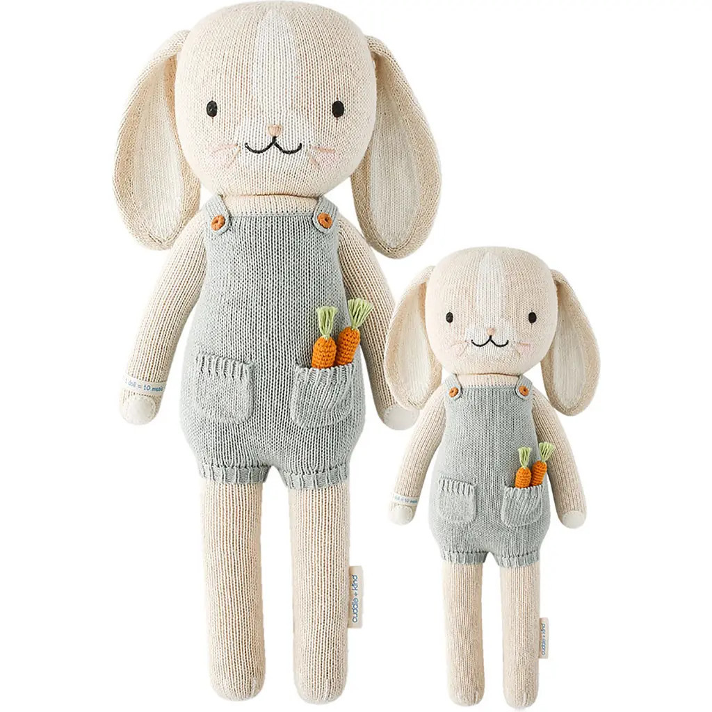 cuddle+kind cuddle + kind Henry the Bunny Stuff Animal in Blue at Nordstrom | Nordstrom