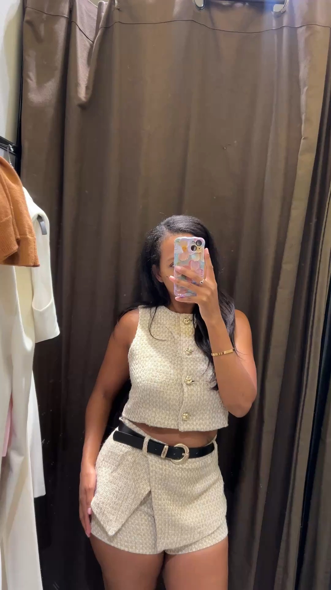 TTS 😍 I am wearing a size M - Tweed matching set/ vest crop top/ skort/ vacation outfit / spring outfit

#LTKStyleTip #LTKFestival #LTKFindsUnder100