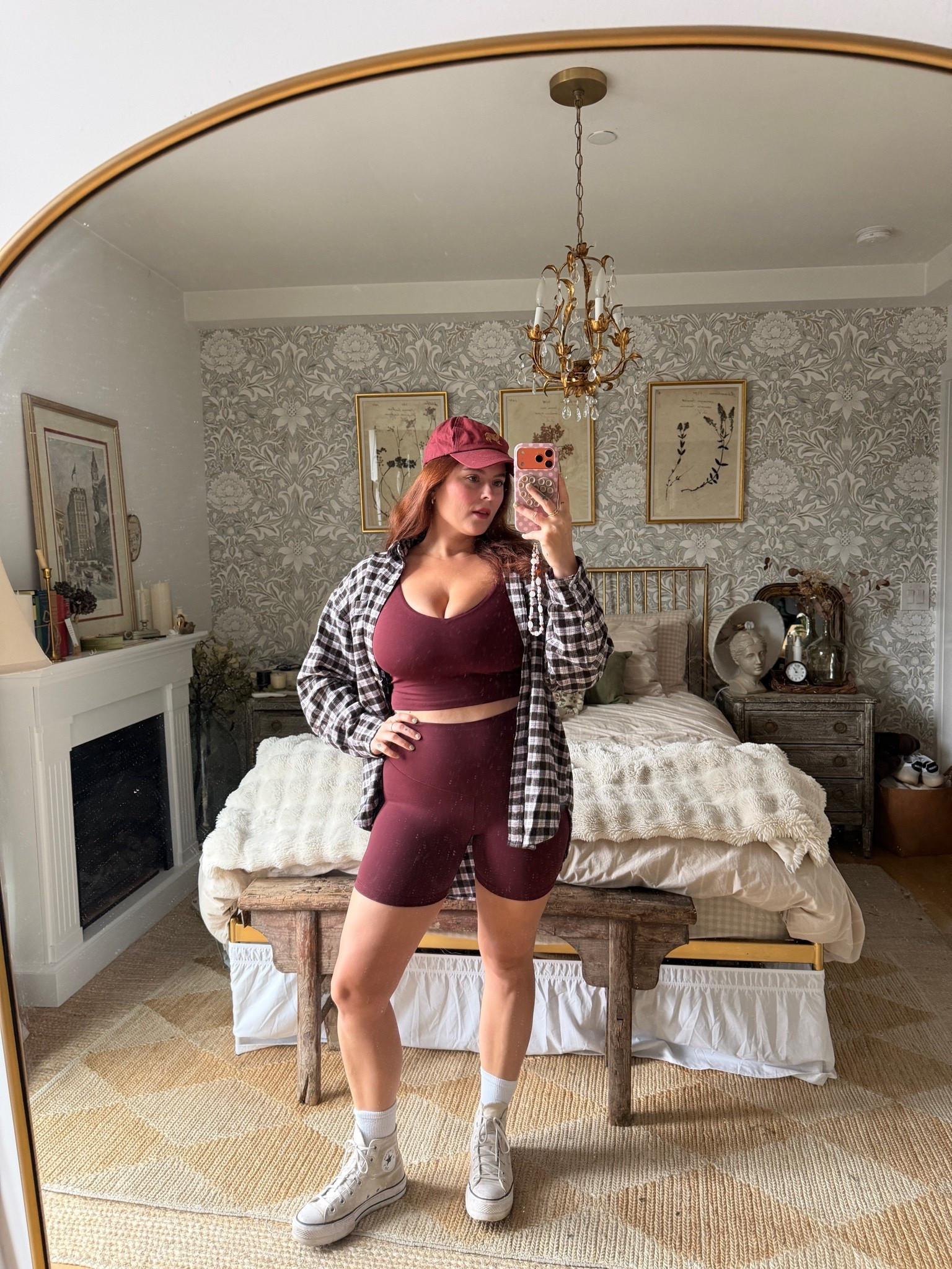 Love this fall colored workout set