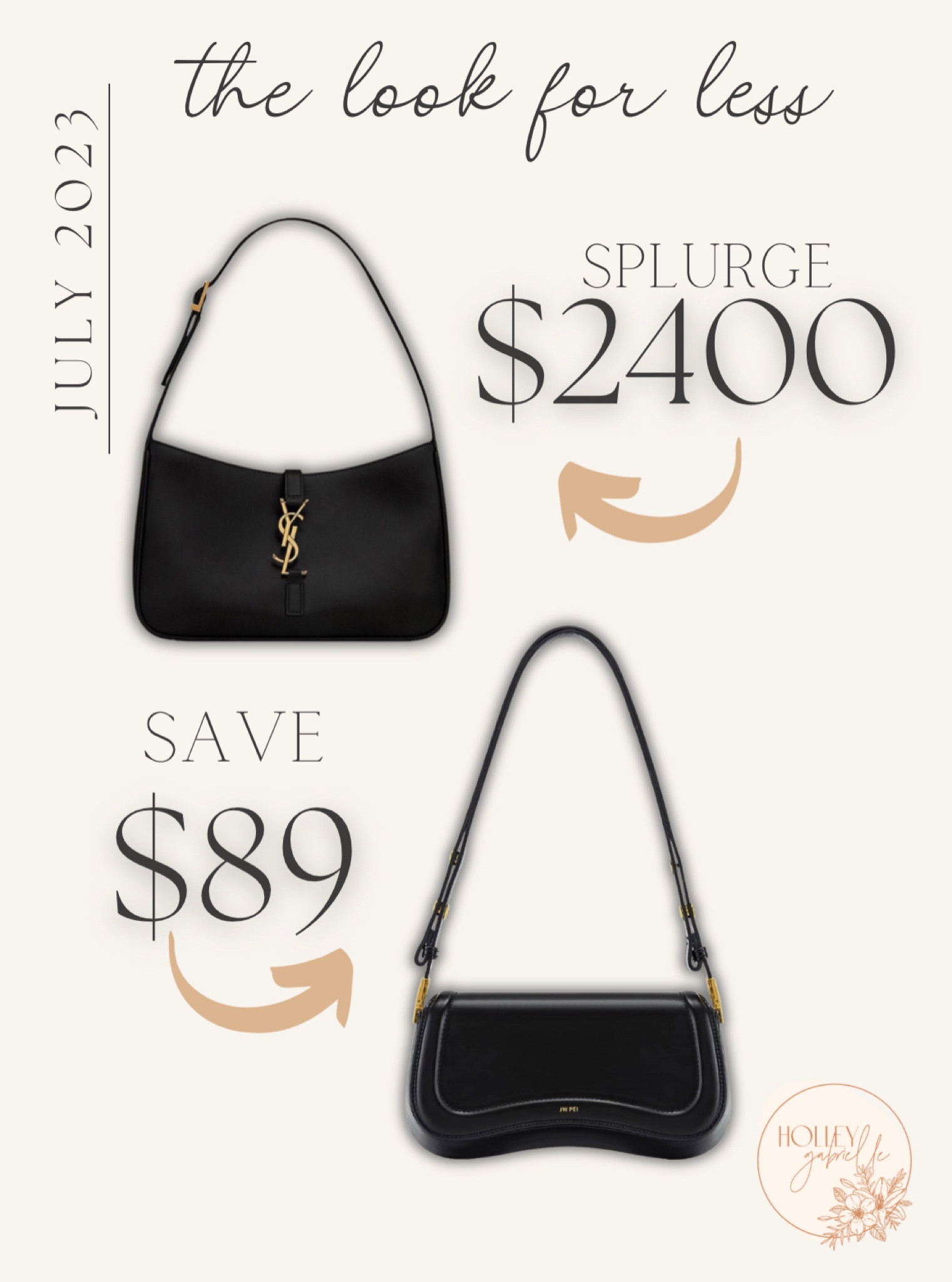 I’ve wanted this YSL bag forever, and one day - I will bite it & buy it but for now, I love this dupe so much! It’s SO DANG NICE & close! 🤍 

#LTKunder100 #LTKFind #LTKitbag