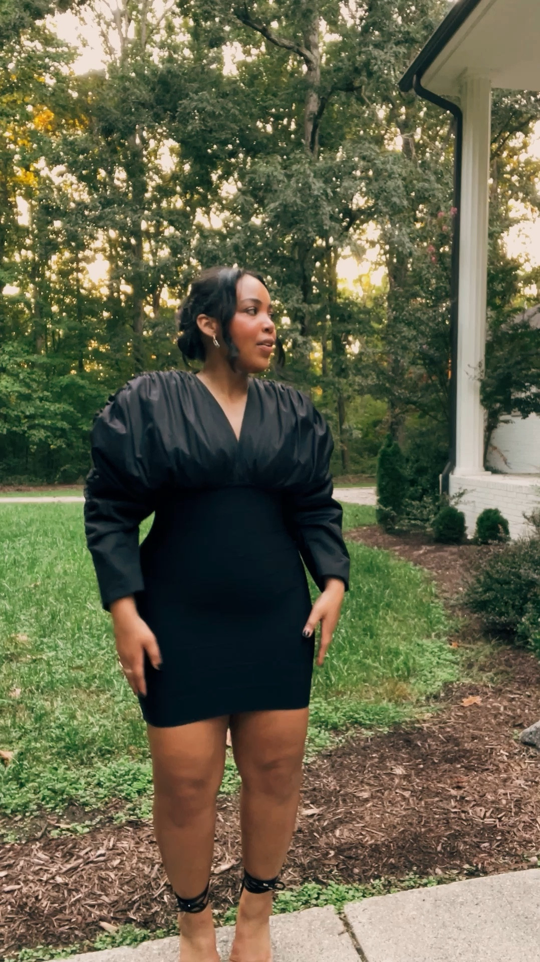 Just took 5 year anniversary photos and I’m obsessed with my dress! Perfect for the holidays, especially in the deep red color! 💛 

#LTKVideo #LTKSaleAlert #LTKMidsize