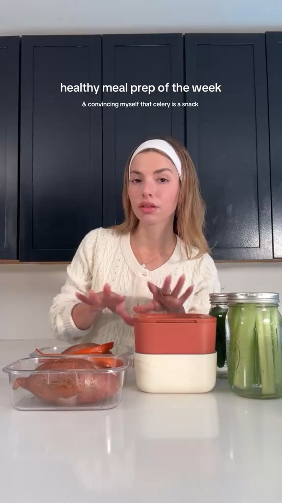 Healthy meal prep of the week! Kind of quick and pretty easy ingredient prep for the week

#LTKHome #LTKFindsUnder100 #LTKSeasonal