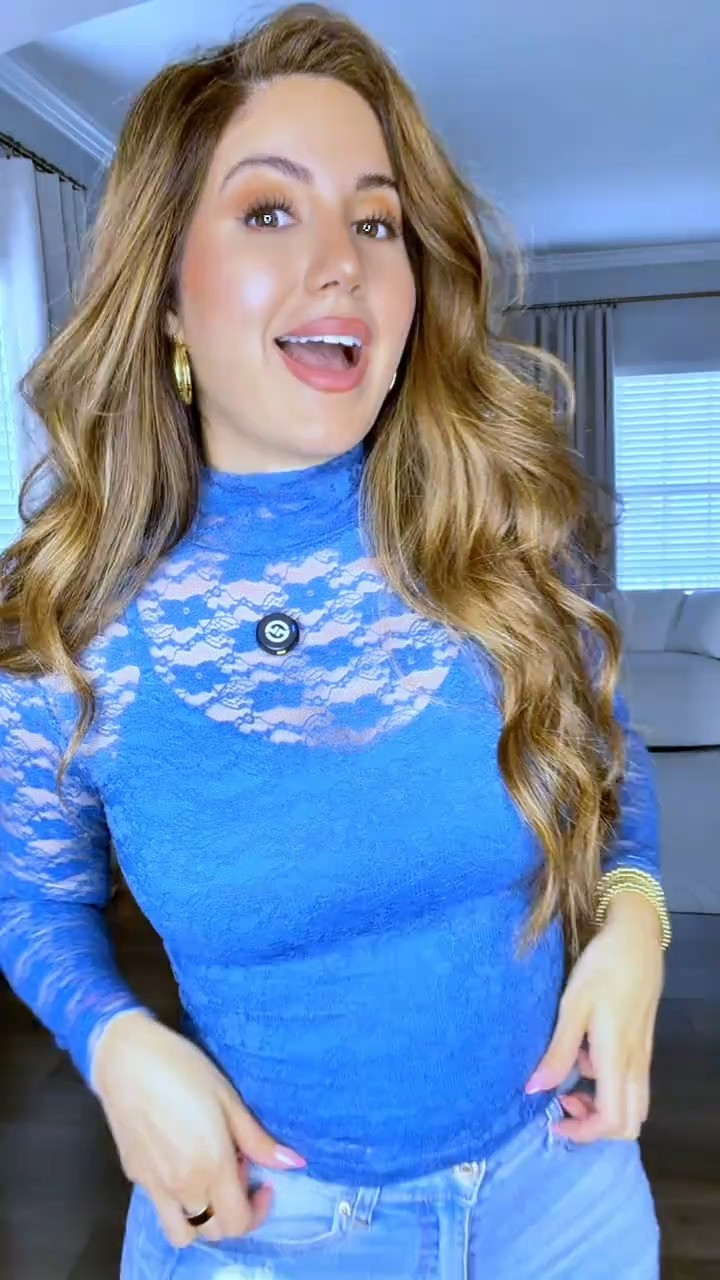 Such a stunning lace top. Love that it’s layered with a bodysuit already! 

 #LTKootd #LTKSeasonal #LTKSaleAlert