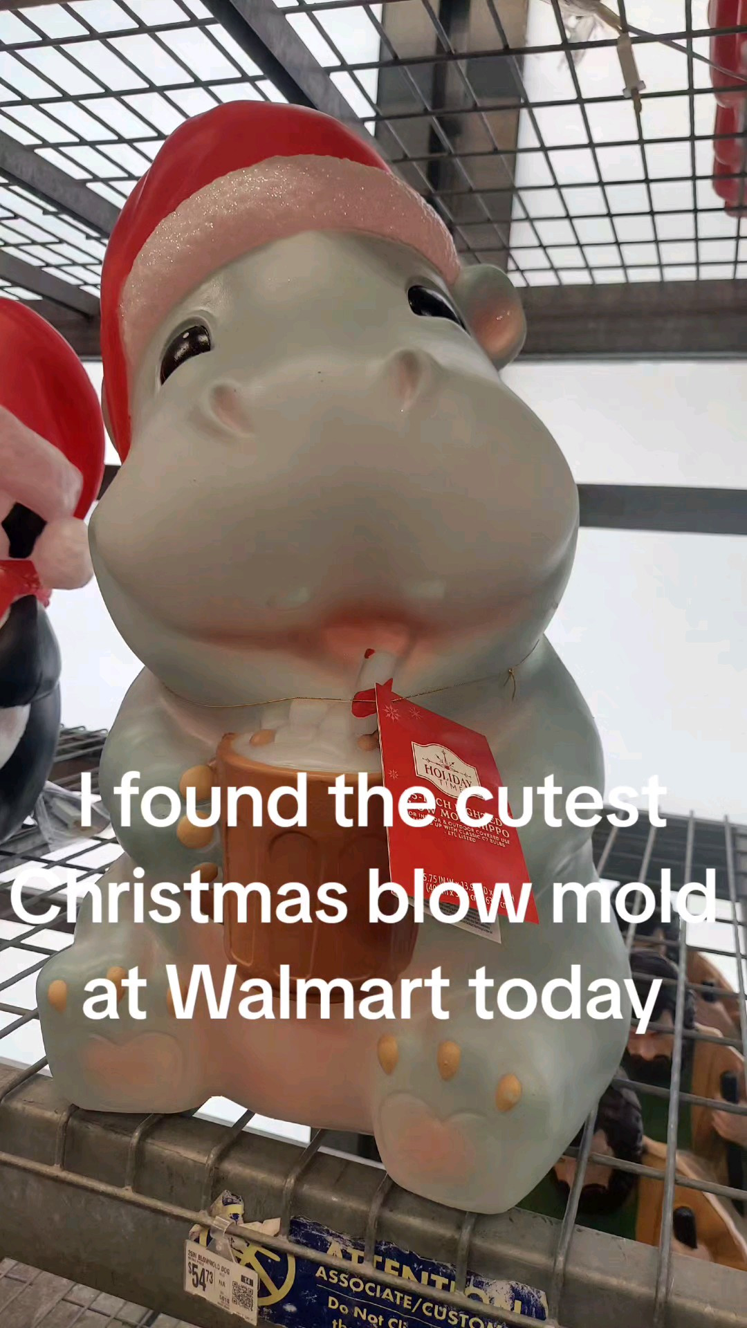 I found the cutest Christmas hippopotamus at Walmart. 

#LTKSeasonal #LTKHome