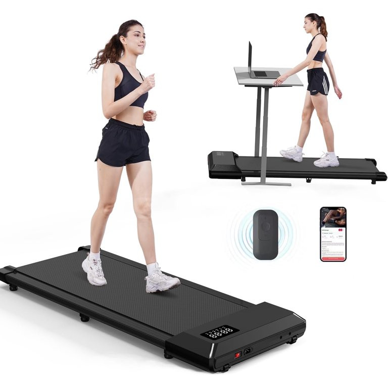 YDZJY 300lb Walking Pad, 0.6-3.8 mph Speed Range 2.5HP Quite Under Desk Treadmill, 2 in 1 Treadmi... | Walmart (US)