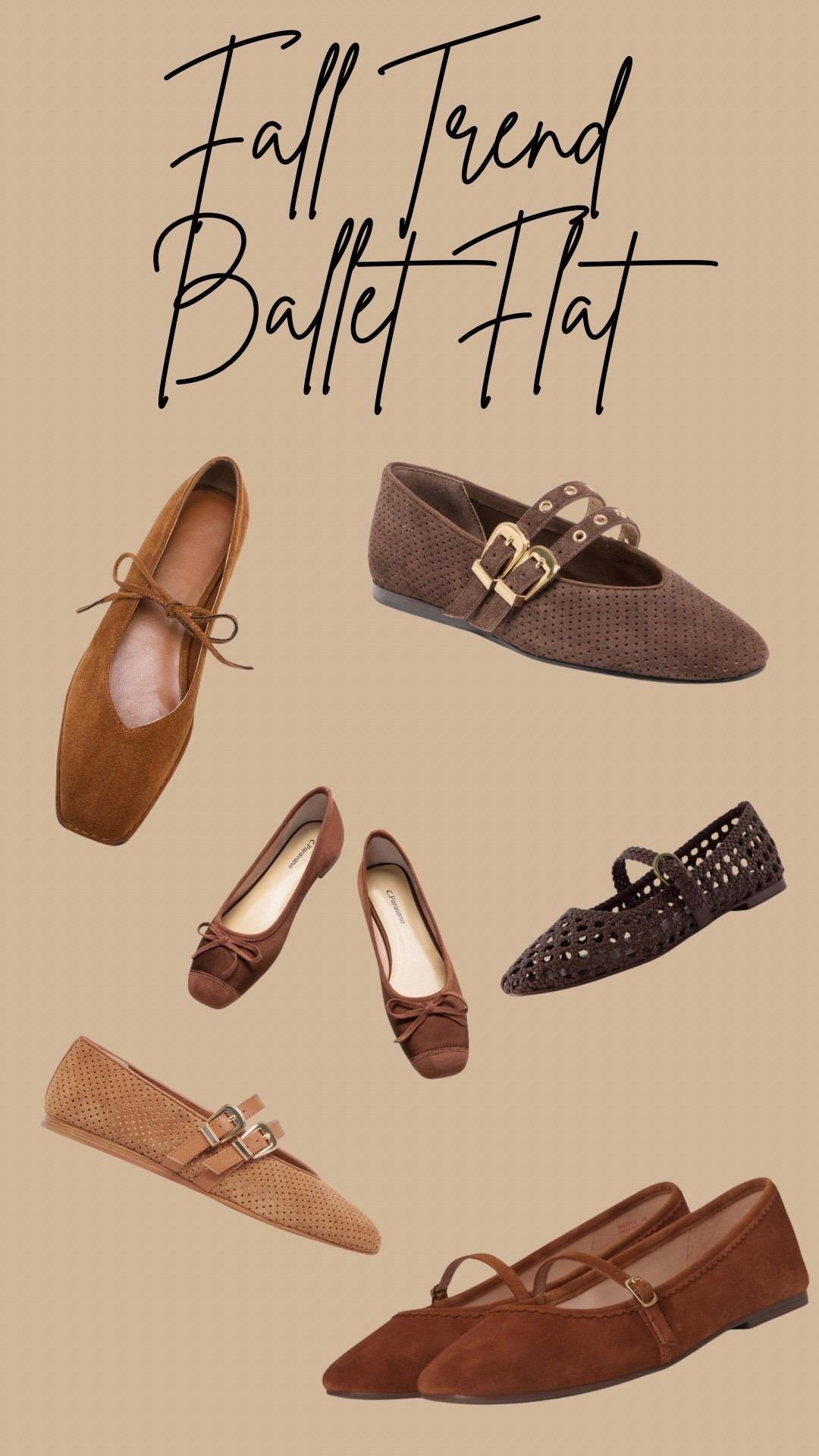 Cutest fall ballet slippers to complete your outfit. 

#LTKFindsUnder100 #LTKFindsUnder50 #LTKWorkwear