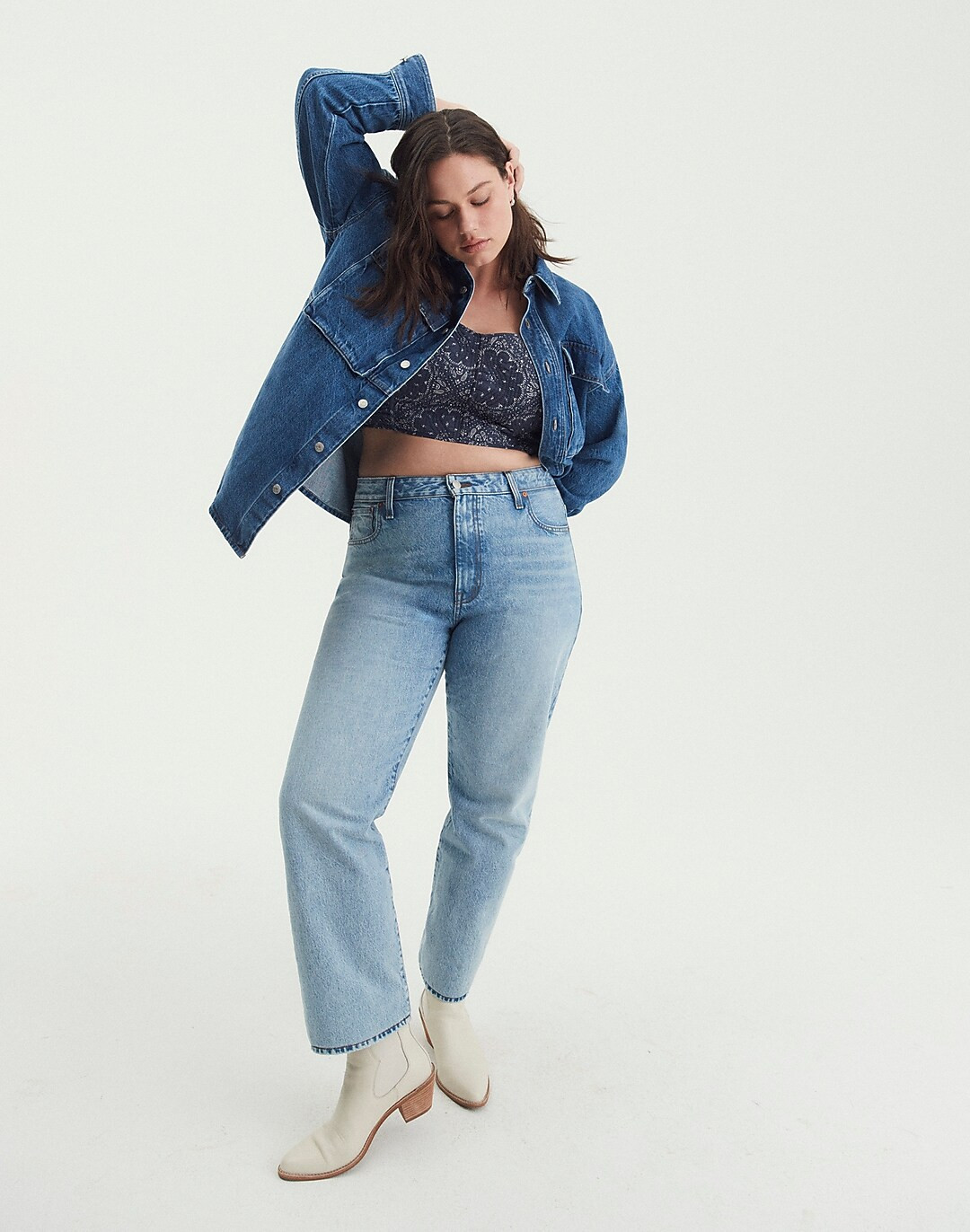 The Curvy '90s Straight Jean | Madewell