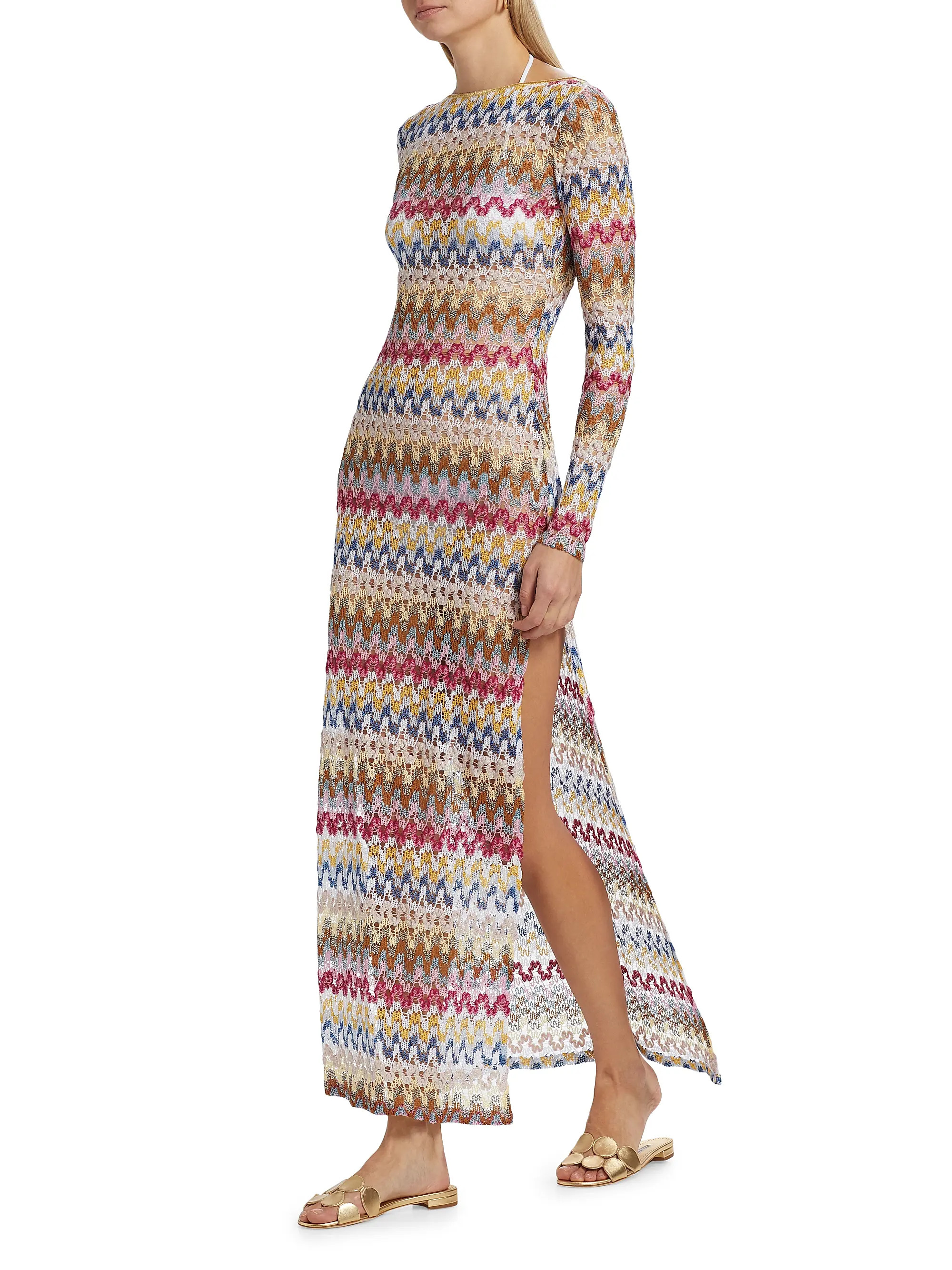 Raschel Lace Cover-Up Maxi dress | Saks Fifth Avenue