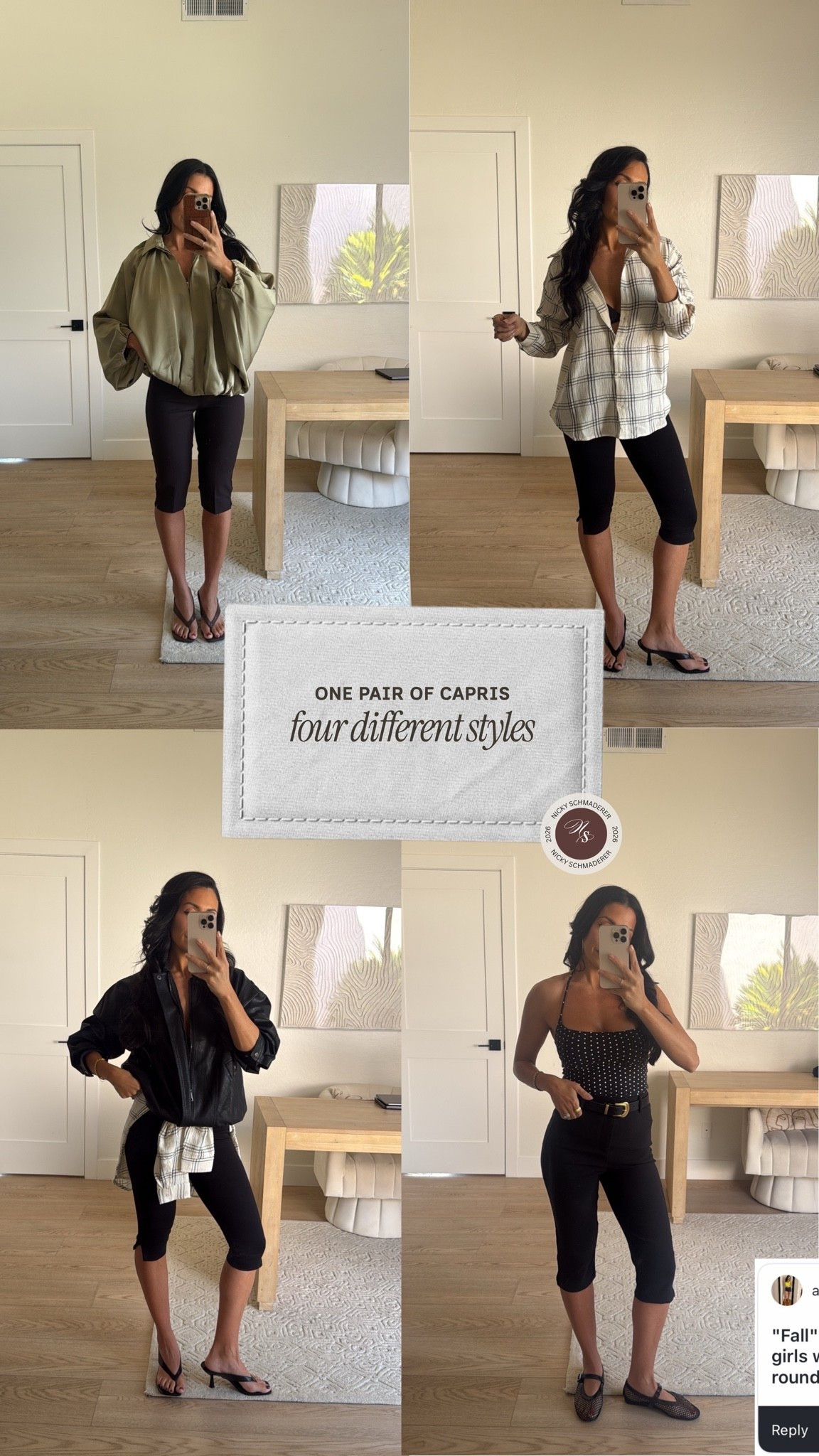 Capris have become a staple in my wardrobe, so versatile! Linking a few of my favorites 🤎

fall fashion haul, fall outfits, capri pants, amazon fashion, nicky schmaderer 

 #LTKootd #LTKSeasonal