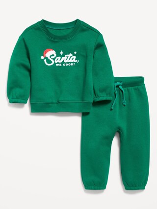 Graphic Sweatshirt and Sweatpants Set for Baby | Old Navy (US)