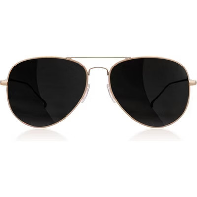 grinderPUNCH Trendy Oversized Classic Aviator Sunglasses for Men Women Driving Sunglasses (Black) | Target