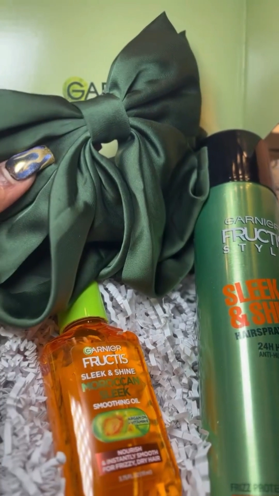 Festive and Finished with @garnierusa 

Sleek and Shine Anti Humidity Hair Spray and Moroccan Sleek Smoothing Oil make sure your styles stay in place and shine ✨  Thank you for the gift 🎁 

#giftedbygarnier #garnierstyling #garnierfructis #holidayhair #sleekponytail

#LTKselfcare #LTKHoliday #LTKBeauty