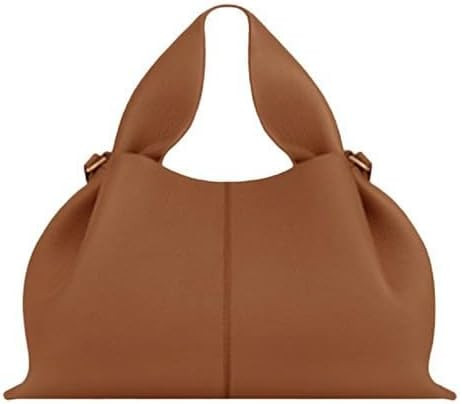 Cloud-Shaped Dumpling Clutch Purse for Women – Soft Retro Satchel Handbag with Detachable Cross... | Amazon (US)