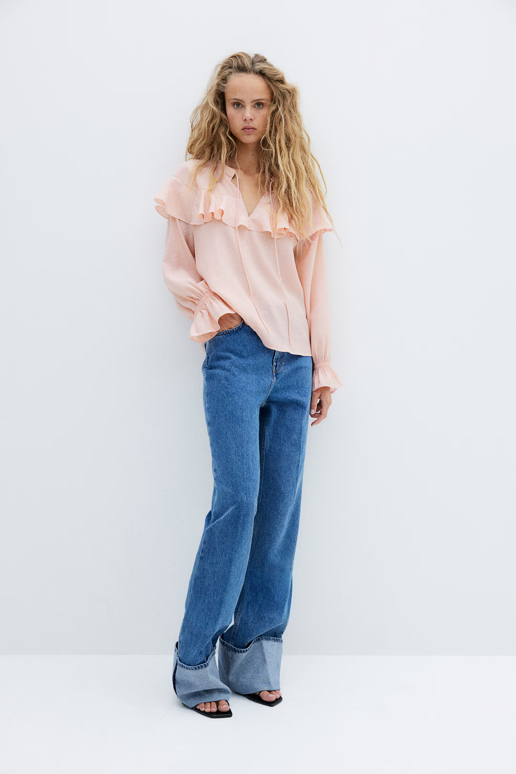 Flounced Blouse | H&M (US + CA)