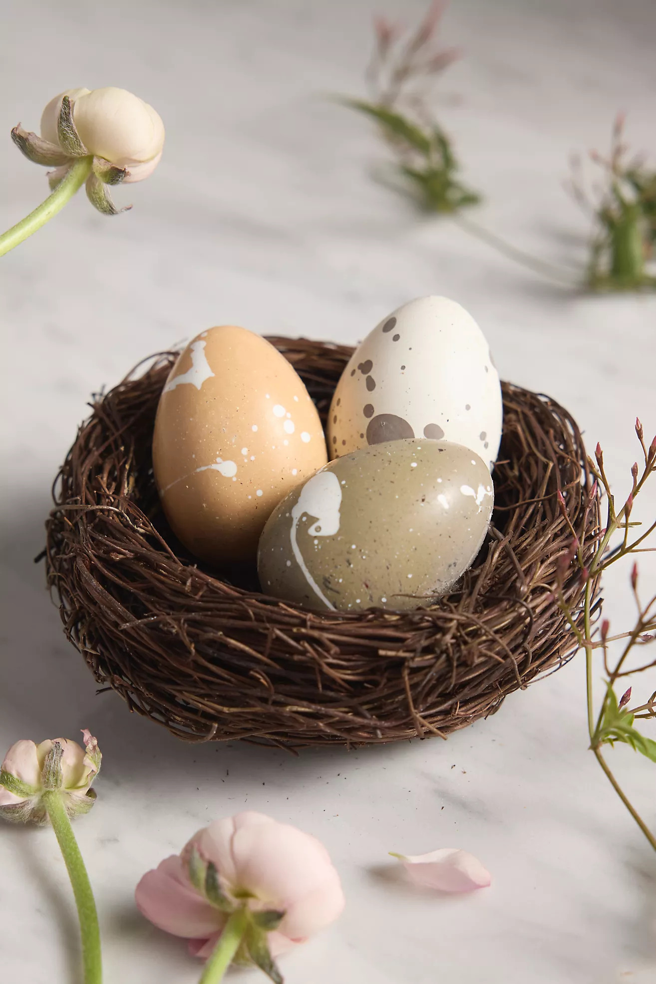 Chocolate Nest with Neutral Chocolate Eggs | Anthropologie (US)