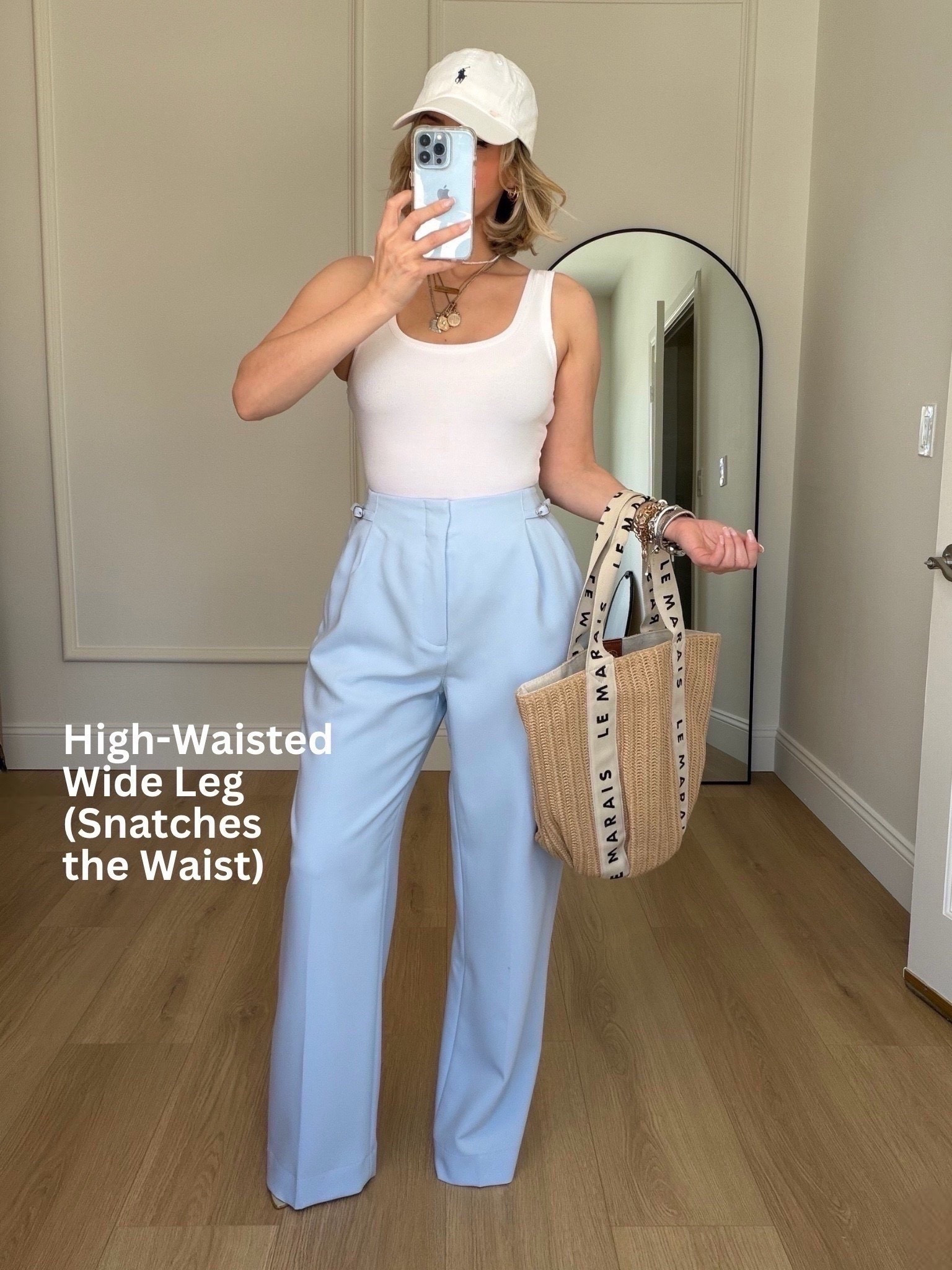 My favorite high waisted wide leg trousers!!🤩✨

#LTKgrwm #LTKPetite #LTKootd