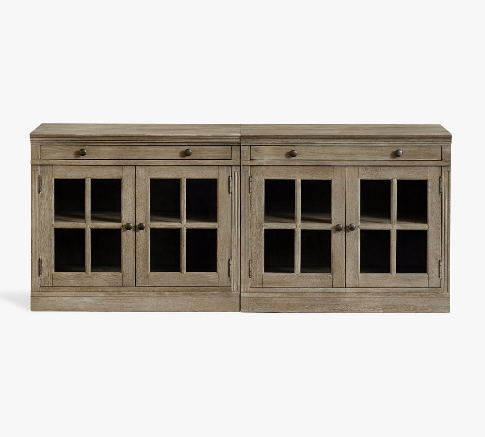 Livingston 2-Door Media Console | Pottery Barn (US)