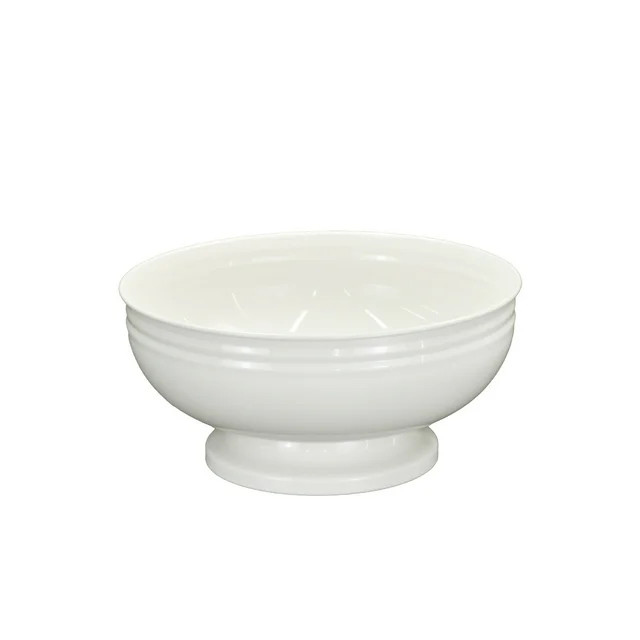 Better Homes & Gardens - Vanilla White Steel Serve Bowl BH25100135206J1, 11.73 in x 5.51 in H | Walmart (US)